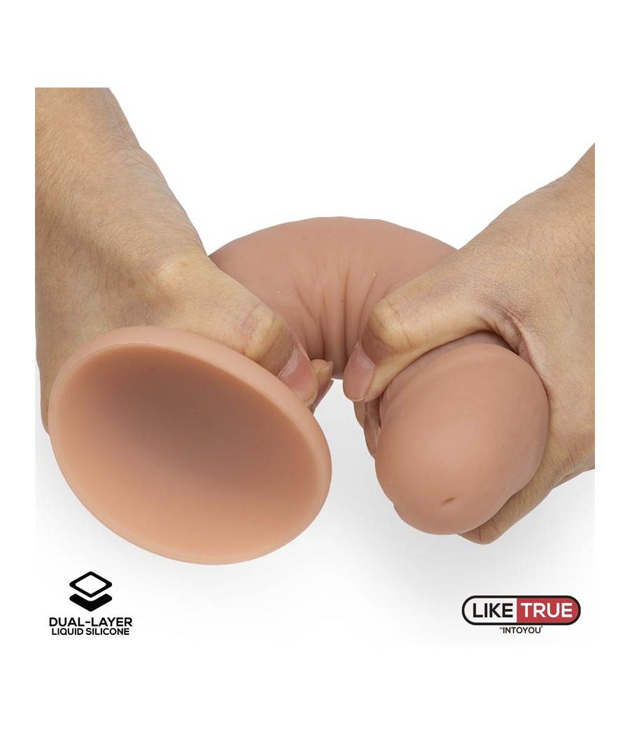 Dildo Realista Silicona Liquida Dual Layer 85