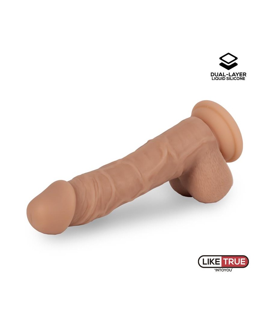 Dildo Realista Silicona Liquida Dual Layer 8