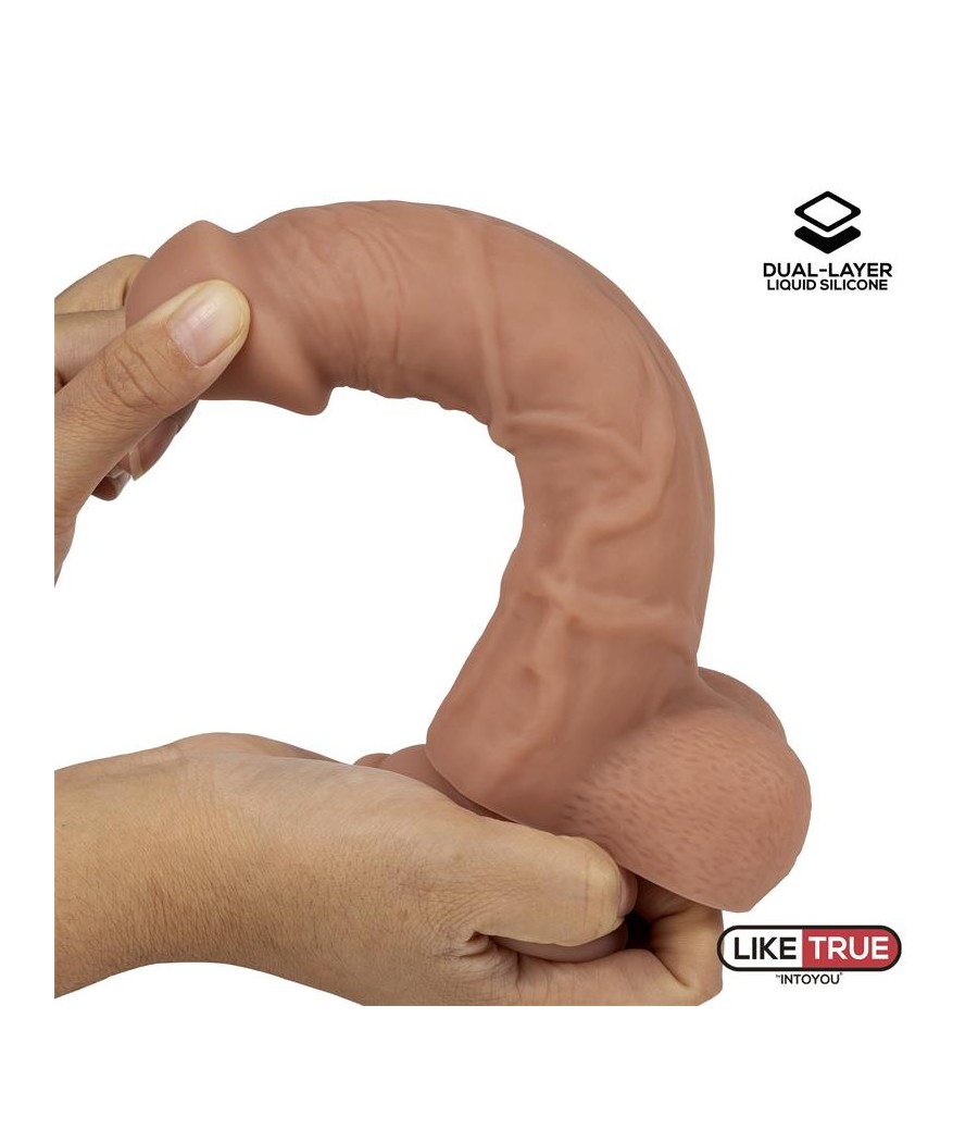 Dildo Realista Silicona Liquida Dual Layer 8