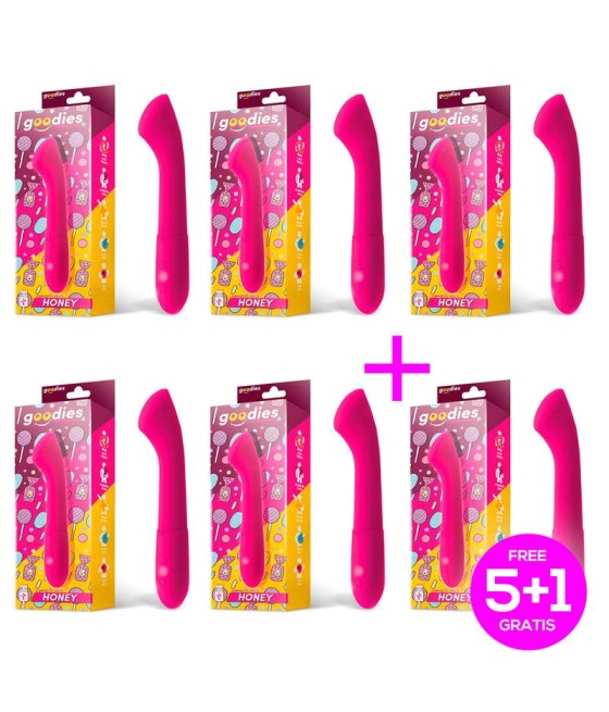 Pack 51 Honey Vibrador Punto G Silcona USB