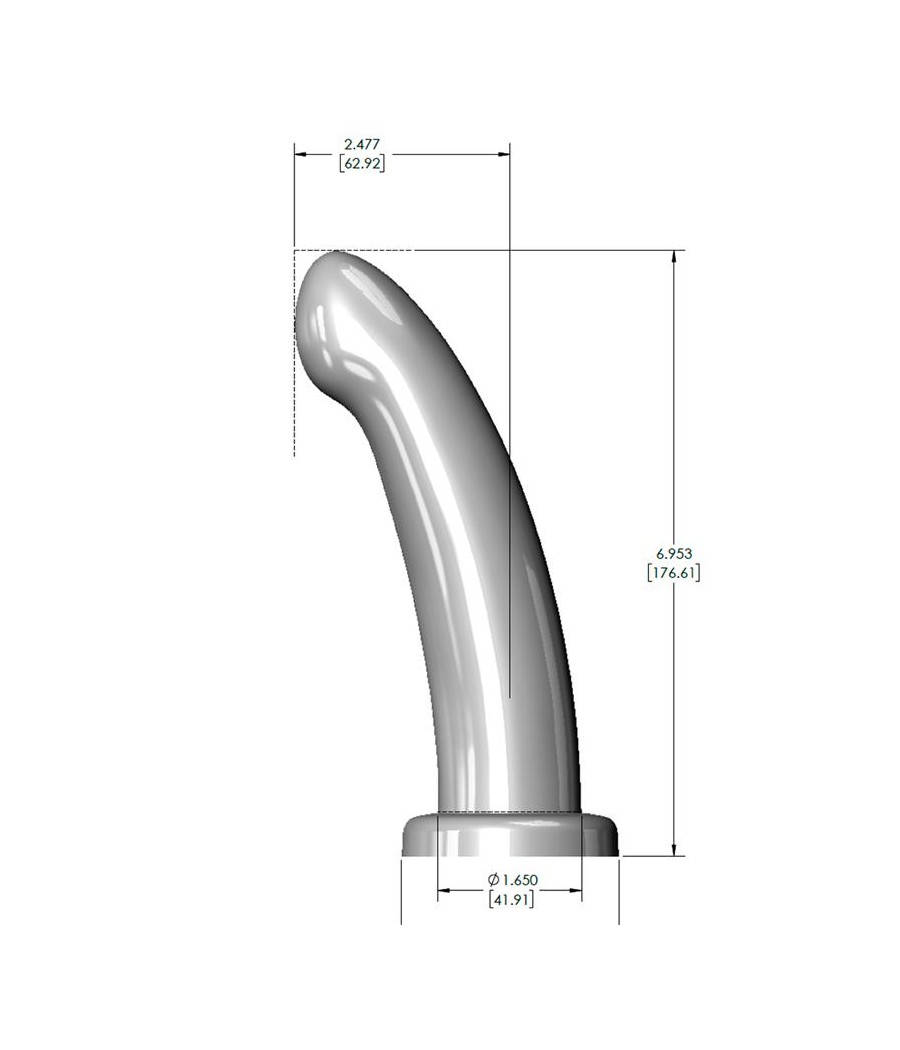 Herspot Dildo Golden Rose Talla Grande