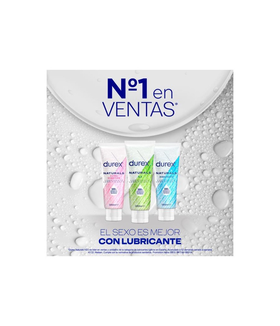 Gel Lubricante Naturals 100 ml