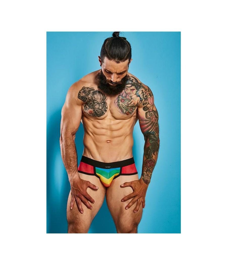 C4M13 Suspensorio Jockstrap Arcoiris Rainbow