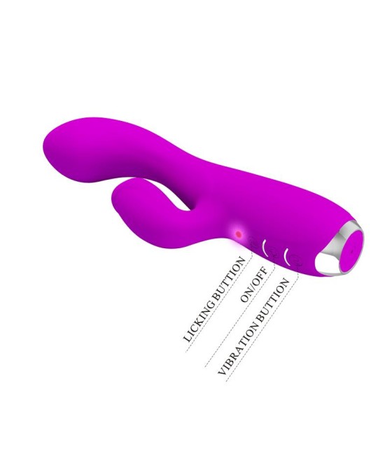 Gloria Vibrador con Lengua USB