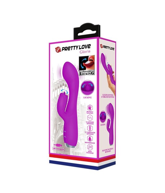 Gloria Vibrador con Lengua USB