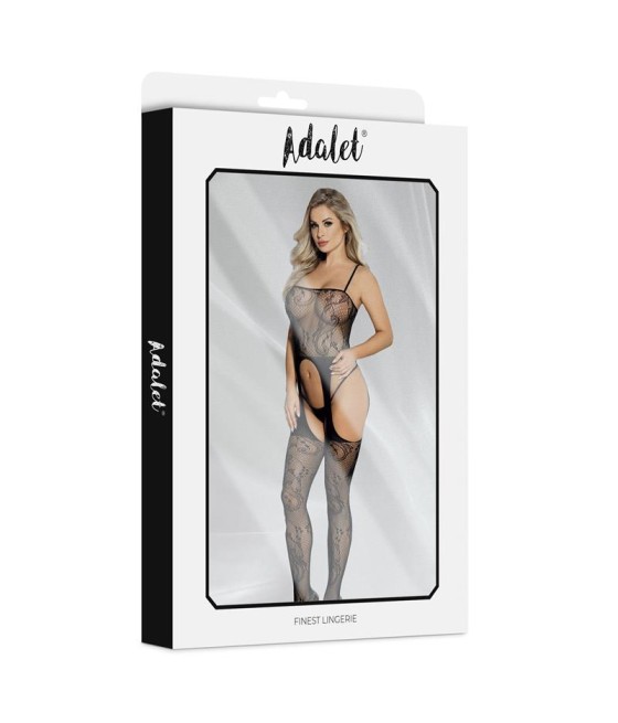 Lilly Bodystocking con Liguero Abierto