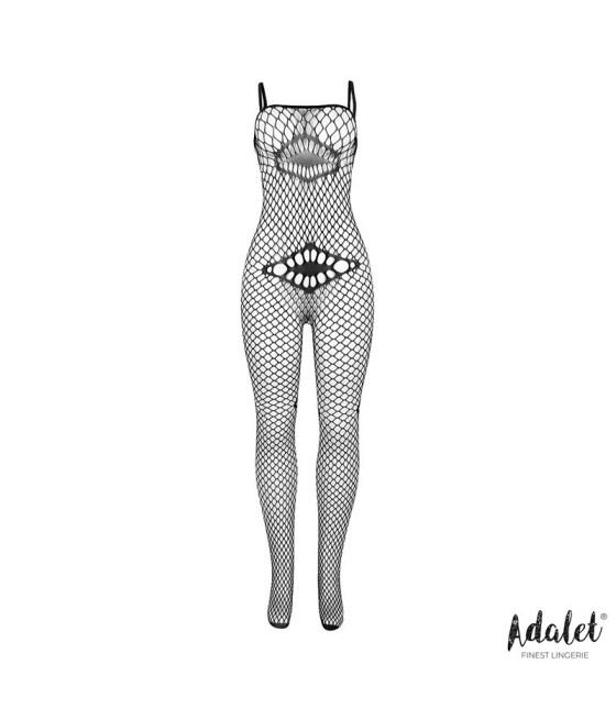 Katia Bodystocking de Rejilla con Patrones Geometricos