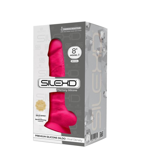 Dildo Dual Density Model 1 8 Rosa