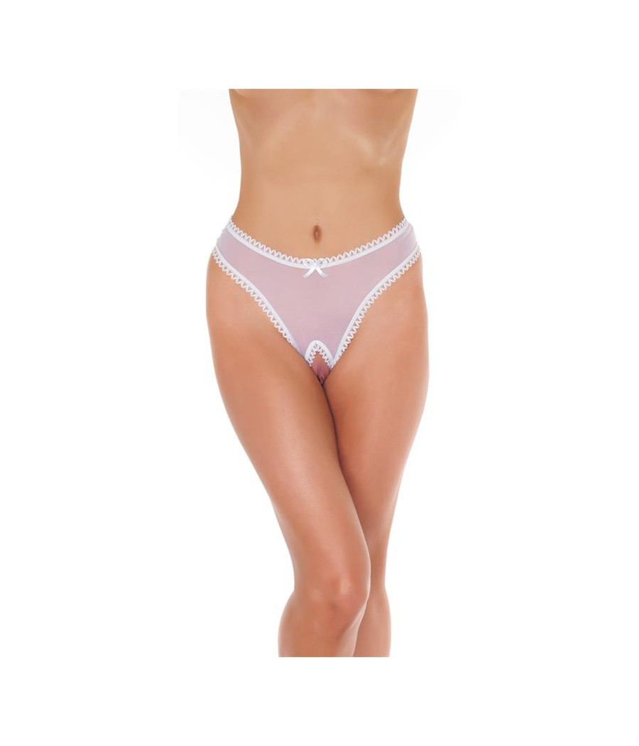 Tanga Abierto Color Blanco Talla unica