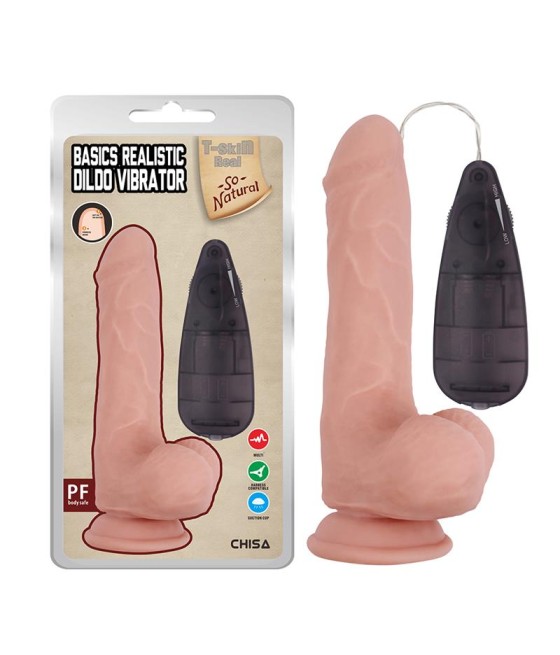 Dildo Vibrador Realista Basics Realistic 78