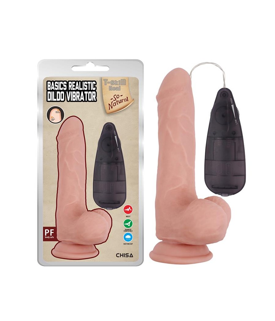 Dildo Vibrador Realista Basics Realistic 78