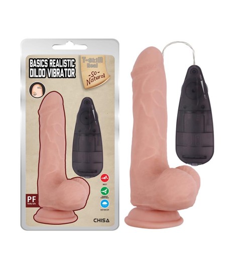 Dildo Vibrador Realista Basics Realistic 7,8