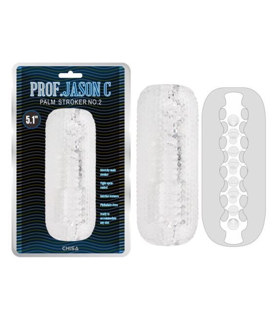 Masturbador Masculino Palm Stroker No 2 Transparente