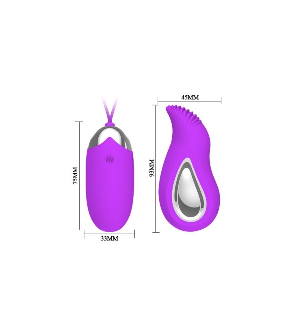 Pretty Love Vibrador a Control Remoto Eden CL40