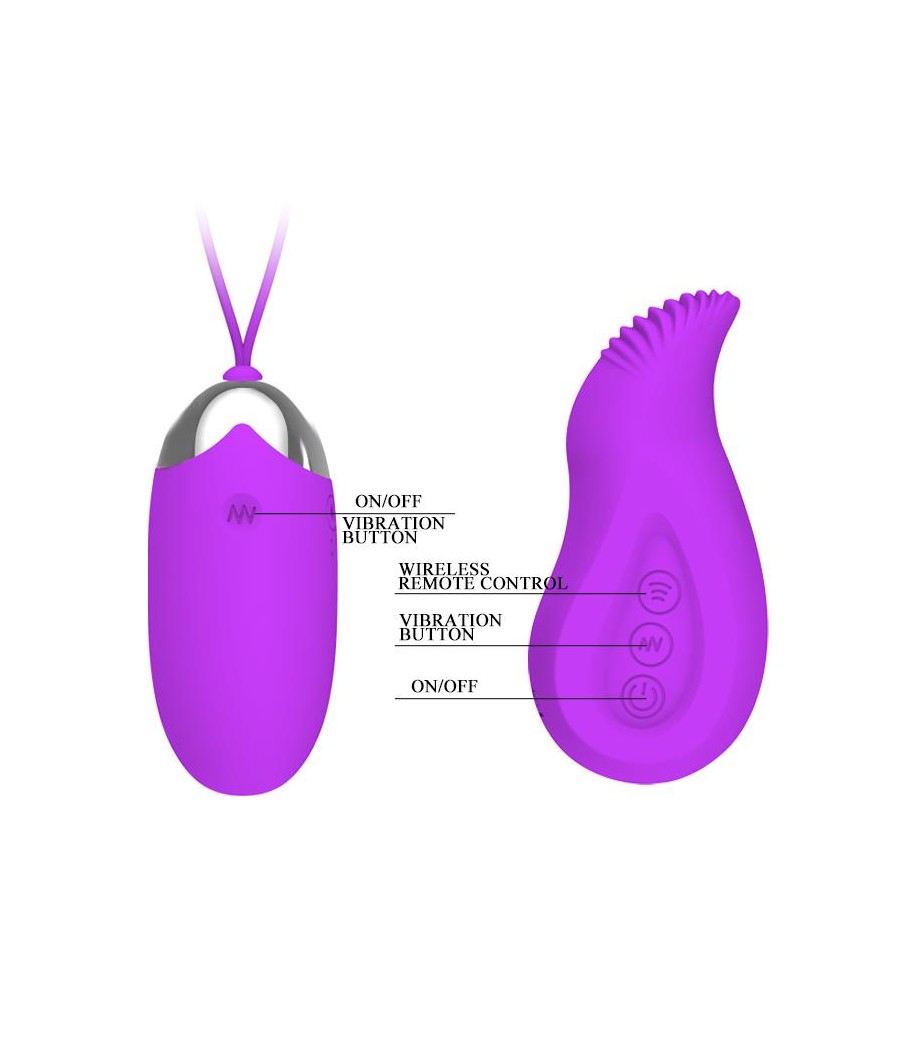 Pretty Love Vibrador a Control Remoto Eden CL40