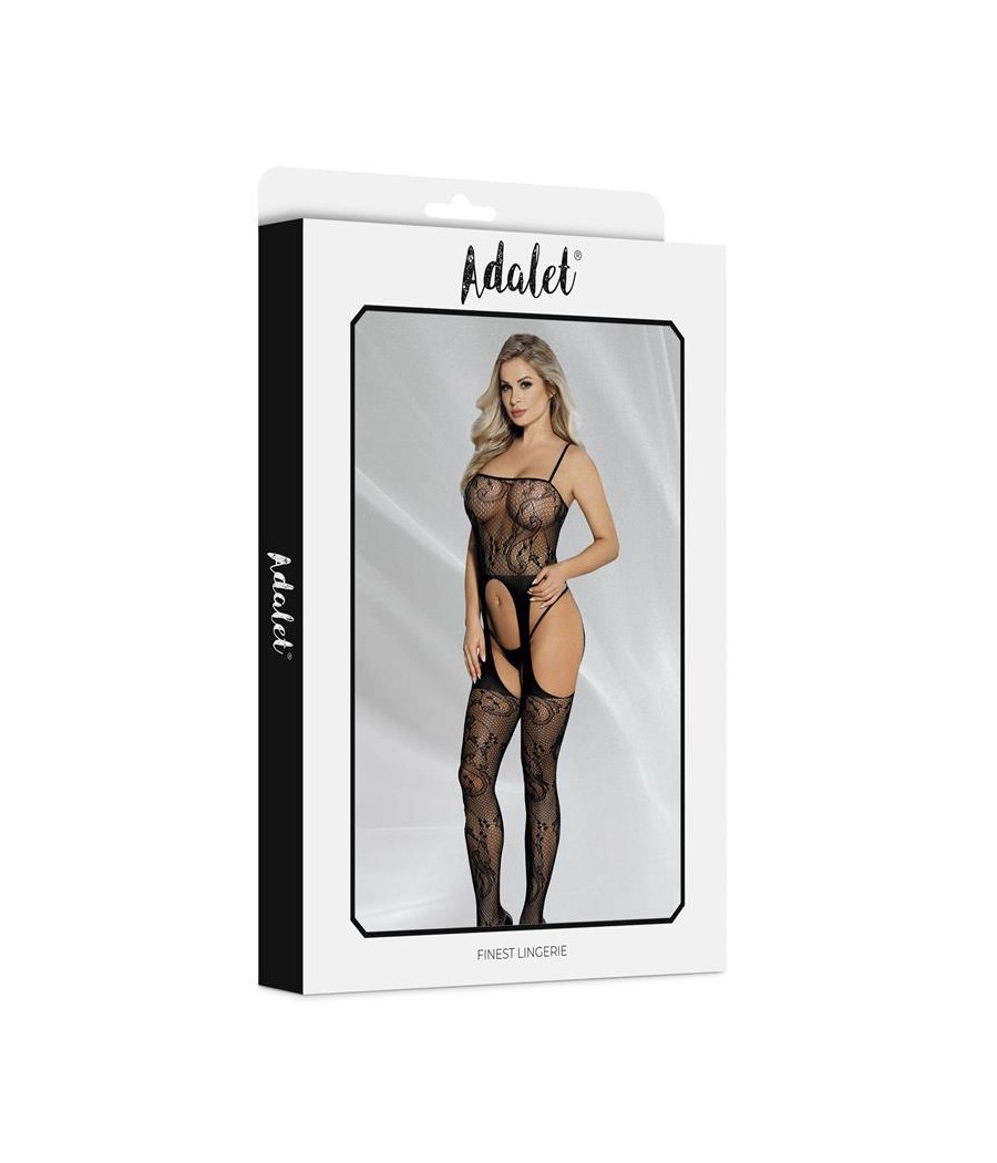 Lilly Bodystocking con Liguero Abierto