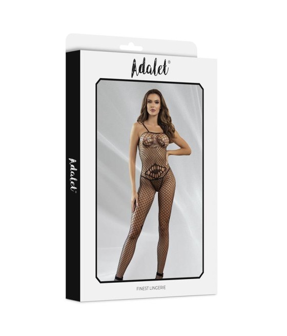 Katia Bodystocking de Rejilla con Patrones Geometricos