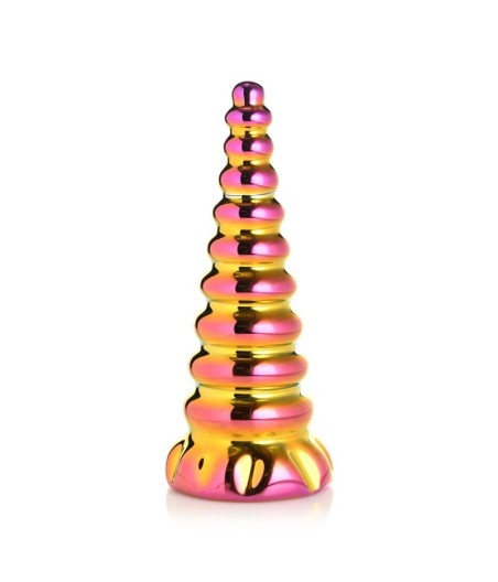 Dildo de Vidro de Borosilicato Twilinght Rainbow