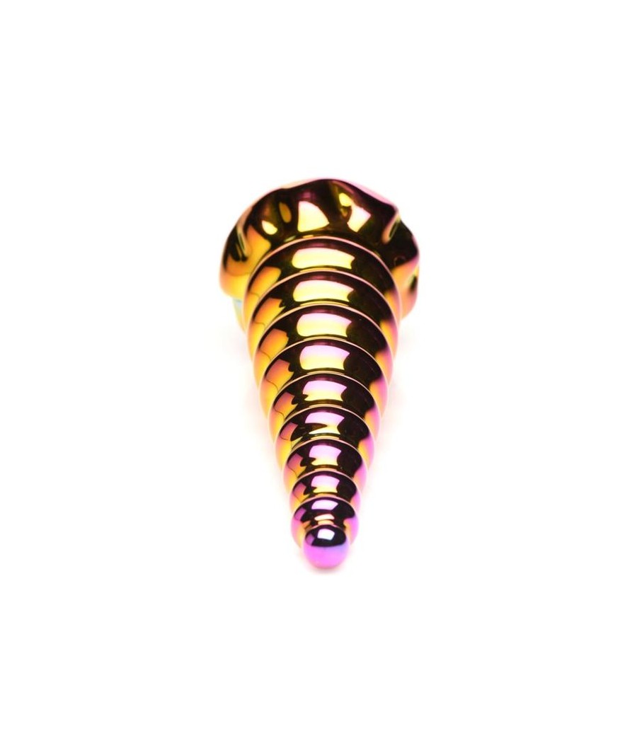 Dildo de Vidro de Borosilicato Twilinght Rainbow