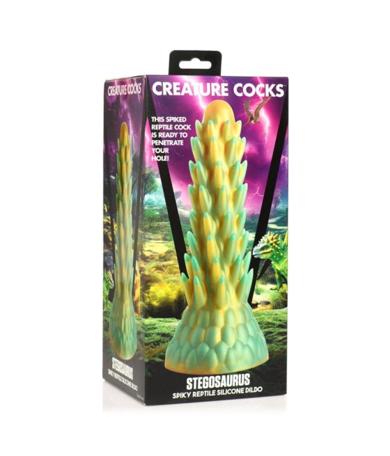 Dildo Dragon Stegosaurus Spiky Reptile