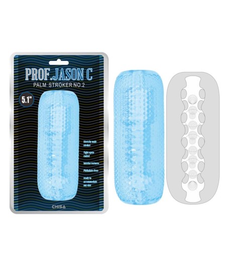 Masturbador Masculino Palm Stroker No. 2 - 4.9 Azul