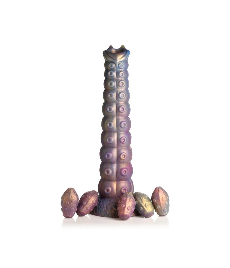 Dildo Ovoposito con 5 huevos Deep Invader Tentacle