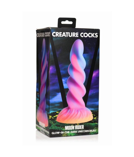 Dildo Unicornio Brilla en la Oscuridad