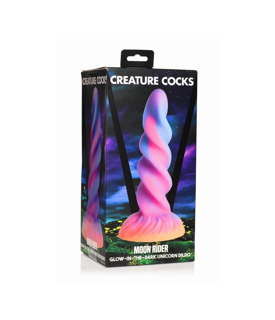 Dildo Unicornio Brilla en la Oscuridad