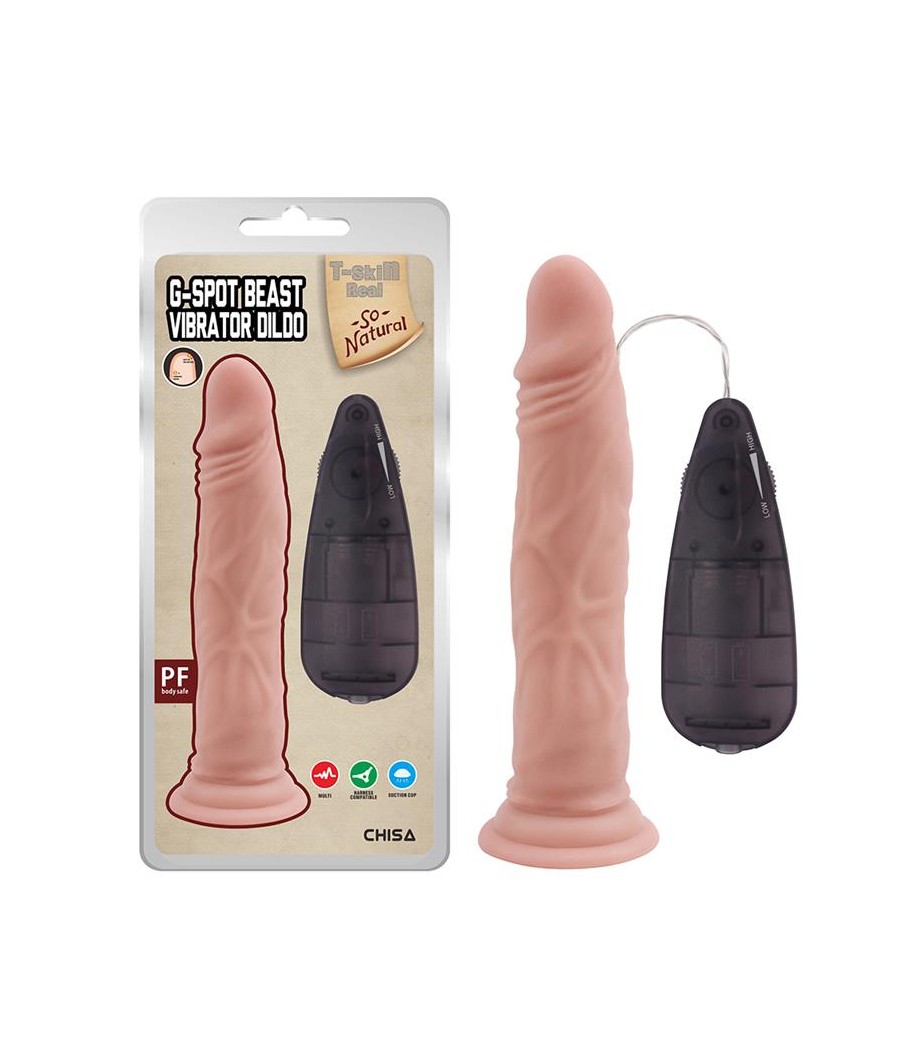 Dildo Vibrador Realista Beast Punto G 84