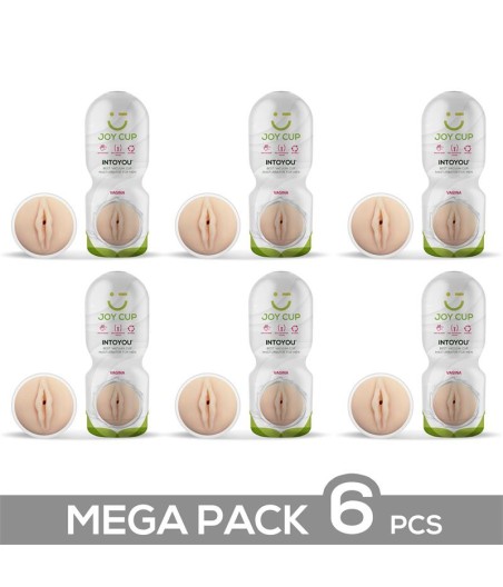 Pack 6 Masturbador Vagina Apasionante