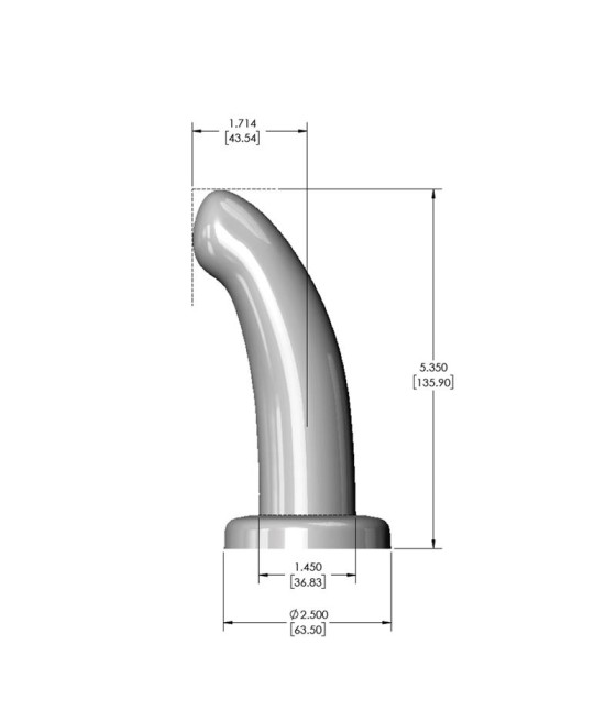 Herspot Dildo Golden Rose Talla Pequena