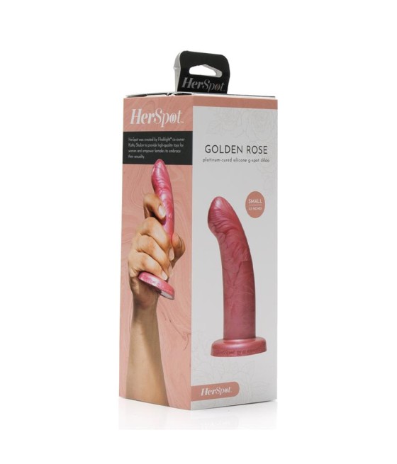 Herspot Dildo Golden Rose Talla Pequena