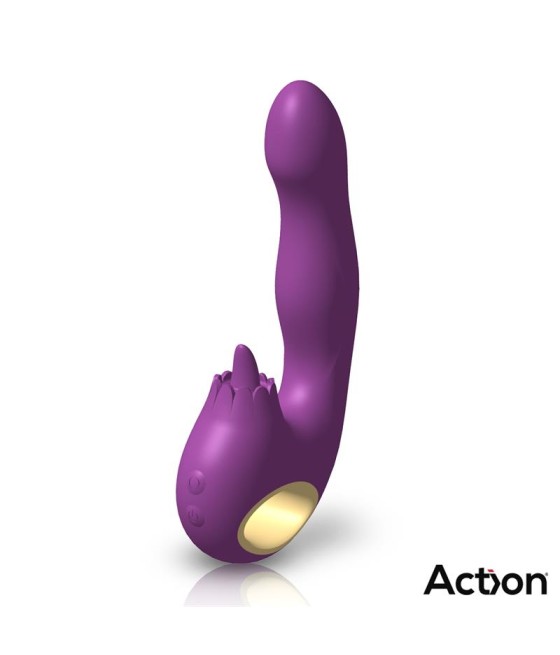 Toka Vibrador con Oscilacion 360º y Lengua Estimuladora