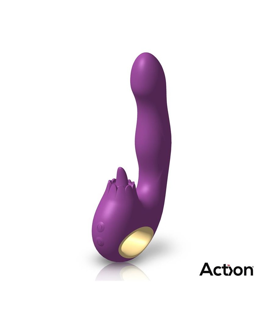 Toka Vibrador con Oscilacion 360º y Lengua Estimuladora