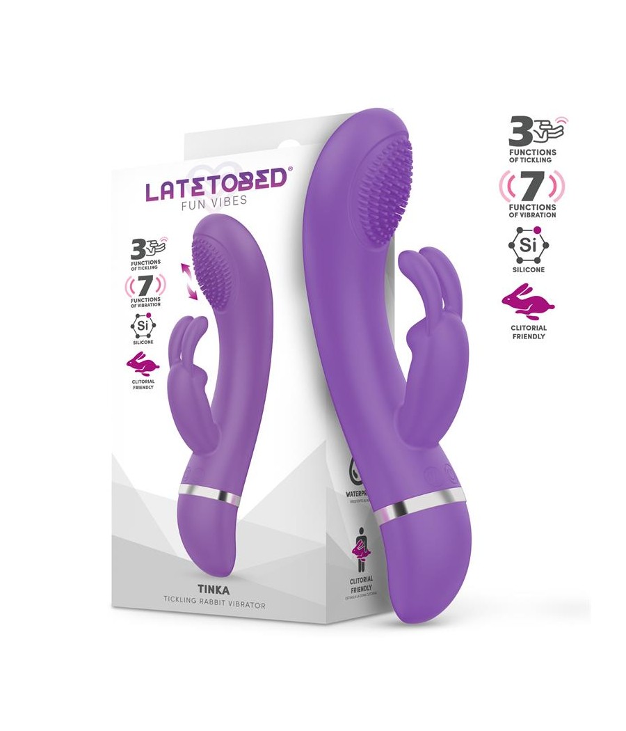 Tinka Vibrador con Movimiento Tickling