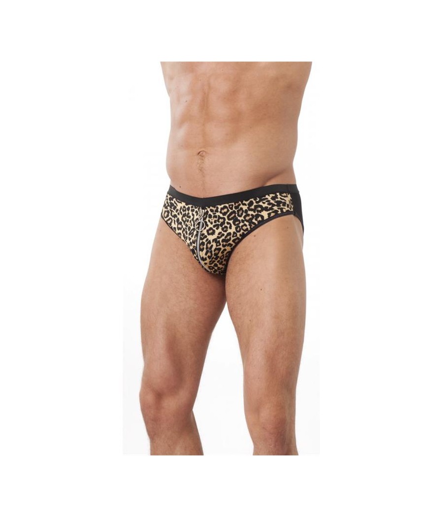 Calzoncillo con Cremallera Leopardo Talla Unica