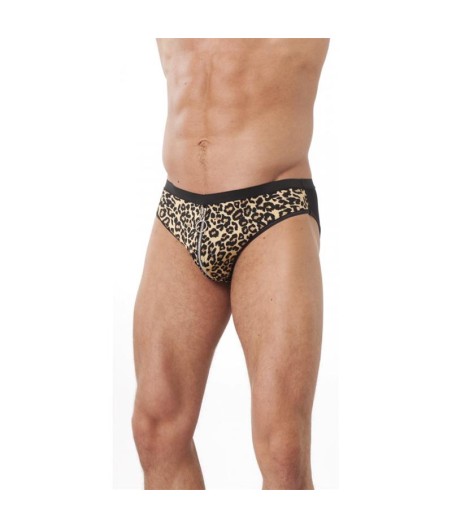 Calzoncillo con Cremallera Leopardo Talla Unica