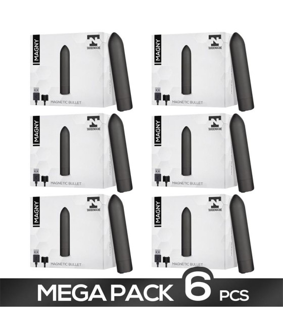 Pack 6 Magny Bala Vibradora Recargable USB Magnetico