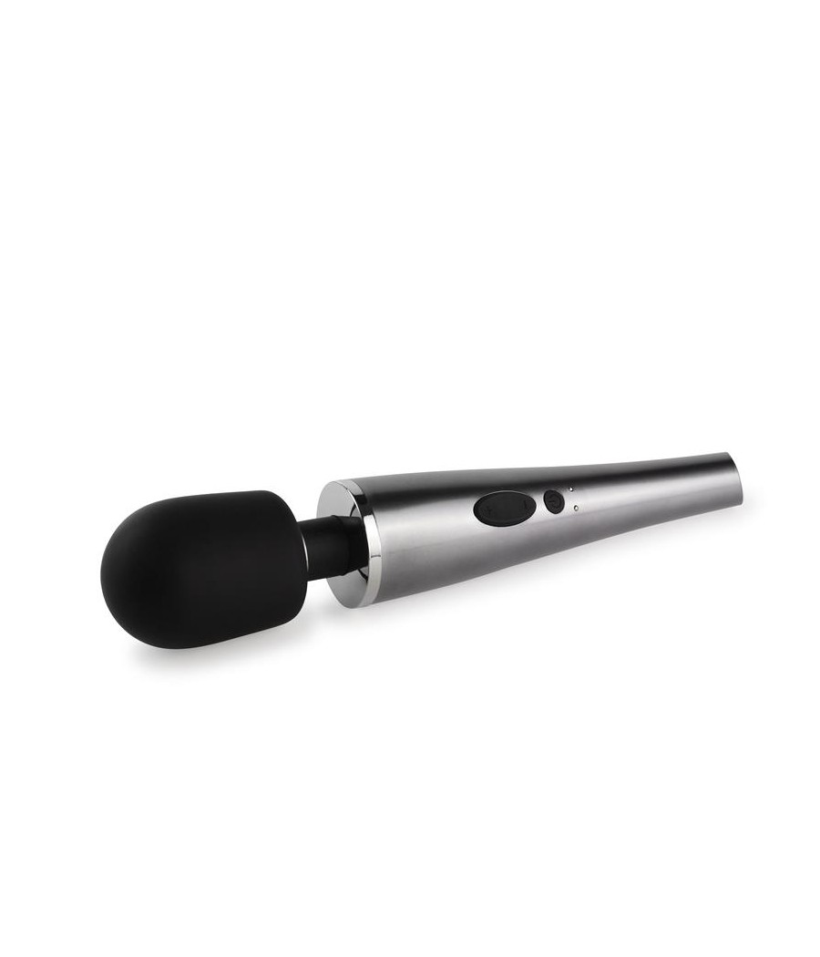 Wand Massager Relyme USB Silicone Black