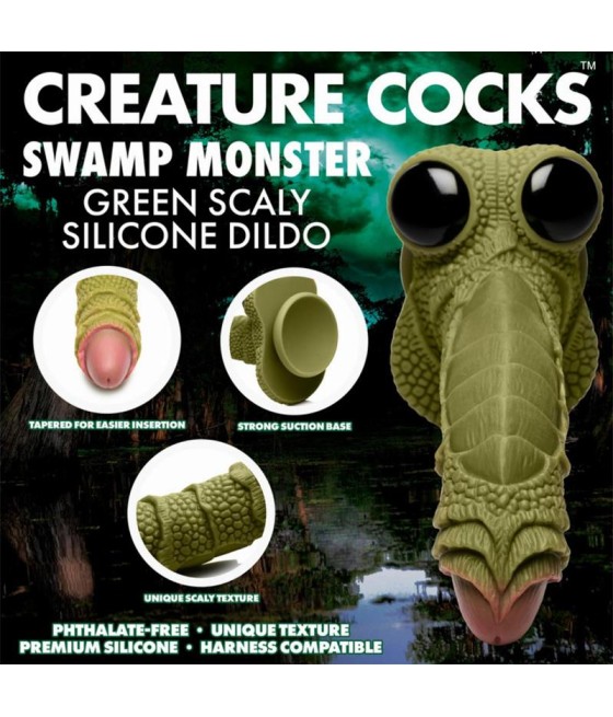 Scaled Swamp Monster Dildo 94