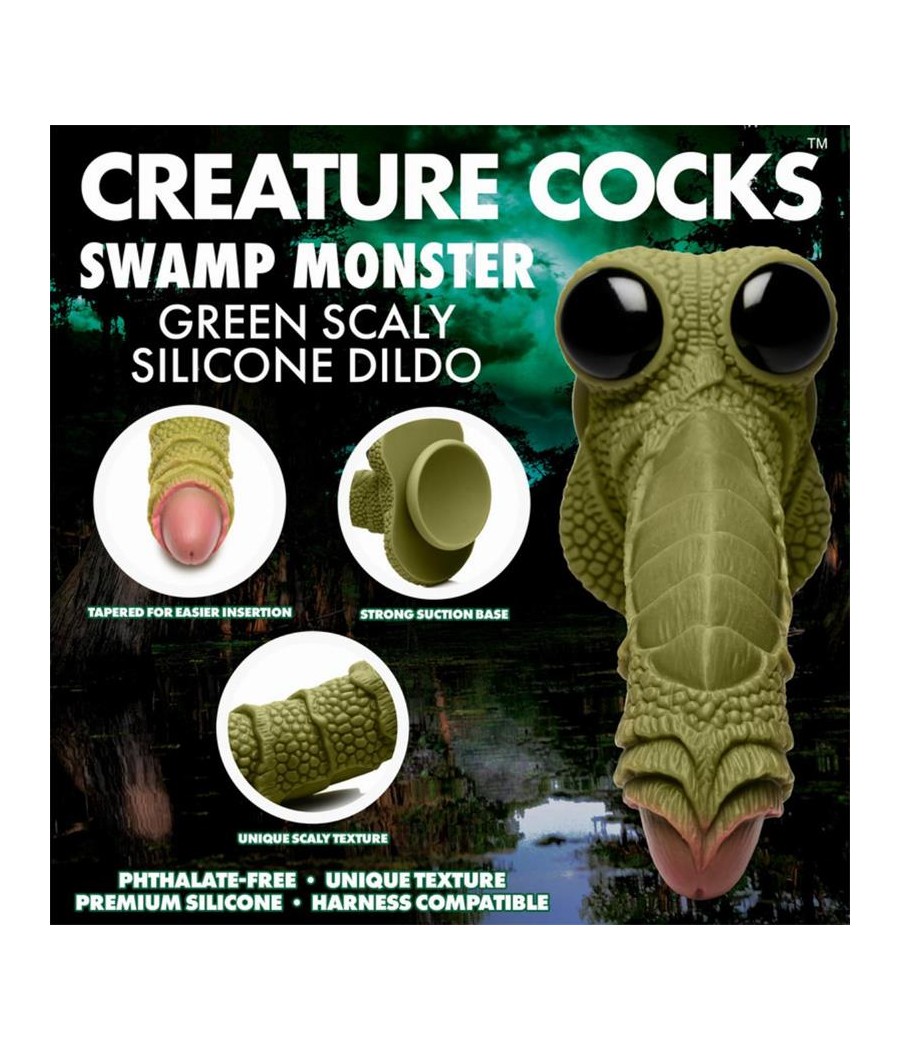 Scaled Swamp Monster Dildo 94