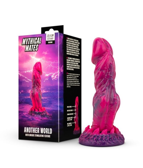 Dildo Another World Rosa y Purpura 224 cm 88