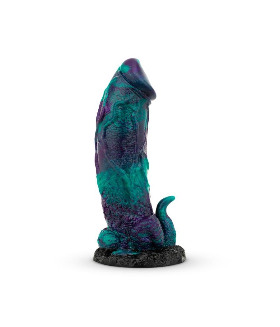 Dildo Dragonfly Purpura y Verde 226 cm 89