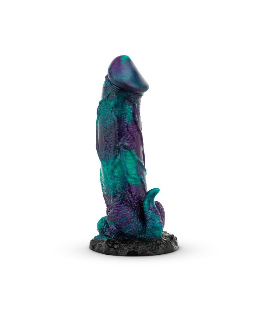 Dildo Dragonfly Purpura y Verde 226 cm 89