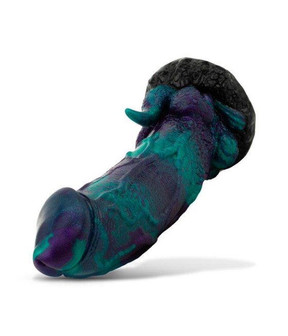 Dildo Dragonfly Purpura y Verde 226 cm 89