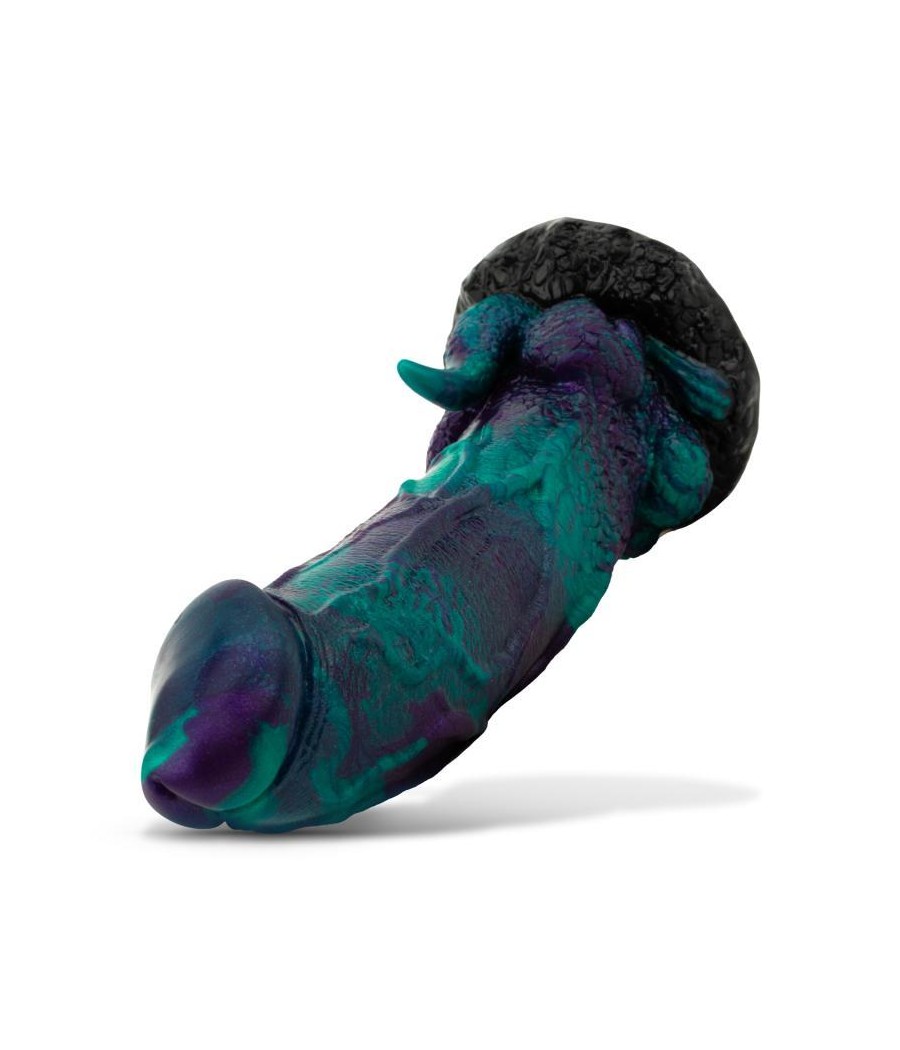 Dildo Dragonfly Purpura y Verde 226 cm 89