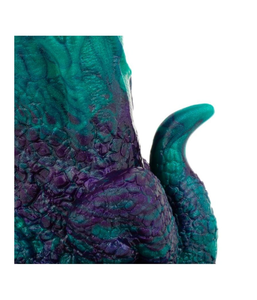 Dildo Dragonfly Purpura y Verde 226 cm 89