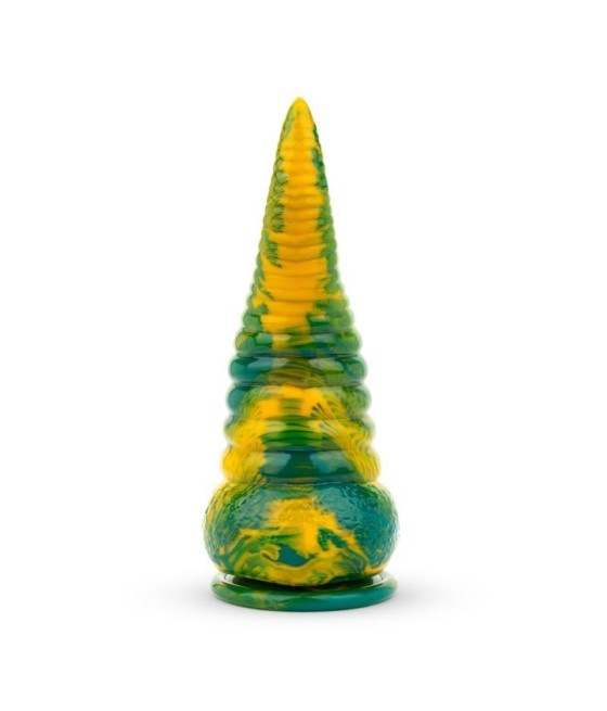 Dildo Tentacle Delight Verde y Amarillo 224 cm 88