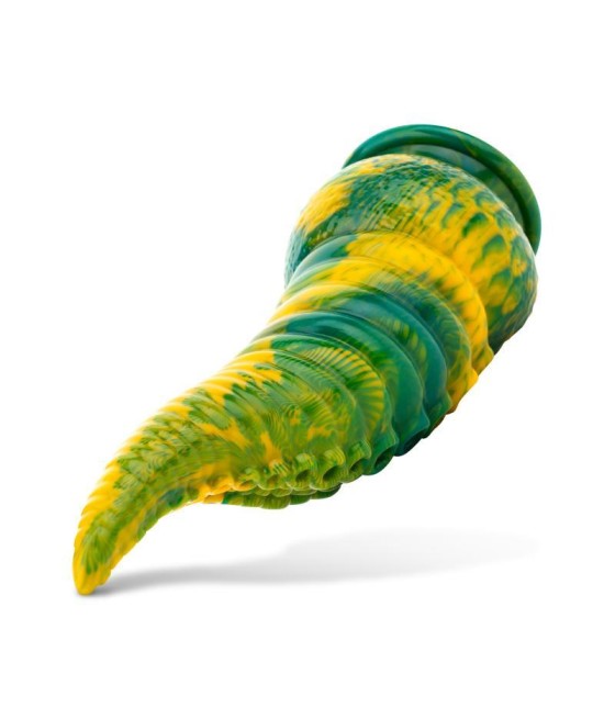 Dildo Tentacle Delight Verde y Amarillo 224 cm 88