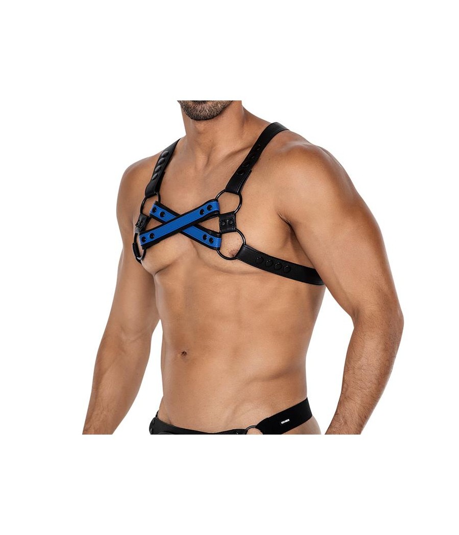 H4RNESS06 Arnes de Pecho 4WAY Azul Talla unica